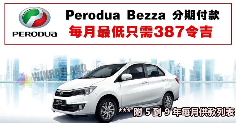 价钱 bezza 2021 Daihatsu Bezza